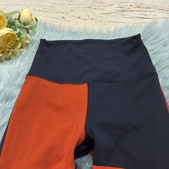 Splits59 Janis Techflex 7/8 Indigo Rum Patchwork Leggings sz S - Picture 3 of 8